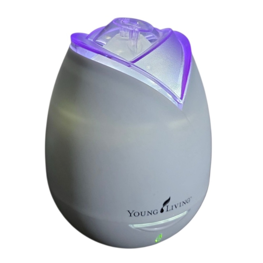 Young Living Purple Tulip Style Home Aroma Essential Oil Diffuser Retired Tested